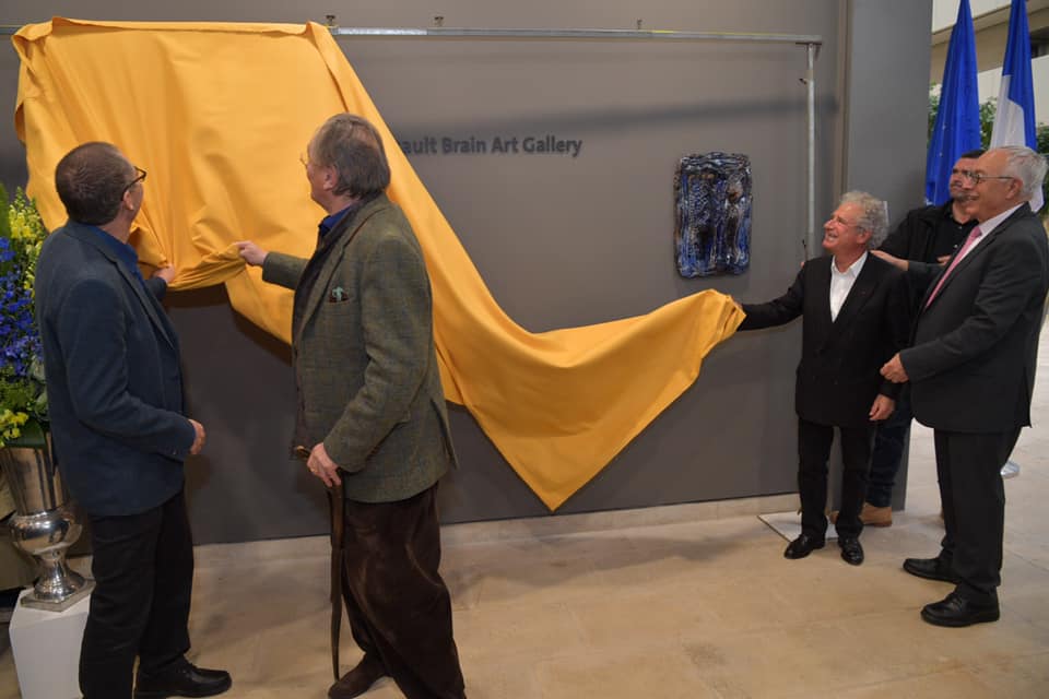 inauguration galerie Martine Dassault