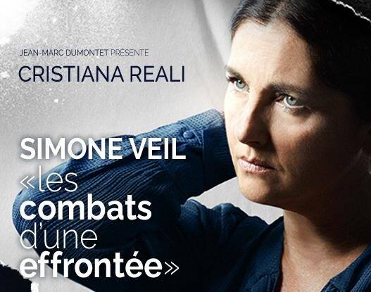 Image du spectacle "Simone Veil les combats d'une effrontée" avec Cristiana Réali