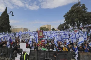 Manifestation en Israel