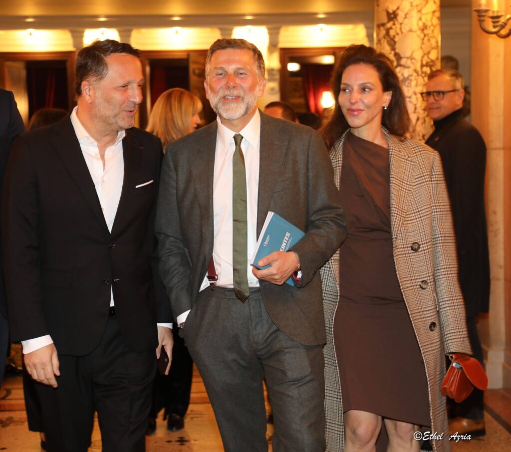 Arthur Essebag, Arthur Benzaquen et Simone Rodan-Benzaquen