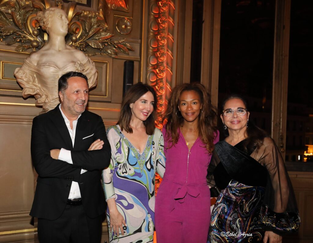 Arthur Essebag, Elsa Zylberstein, Rachel Khan et Michèle Anahory
